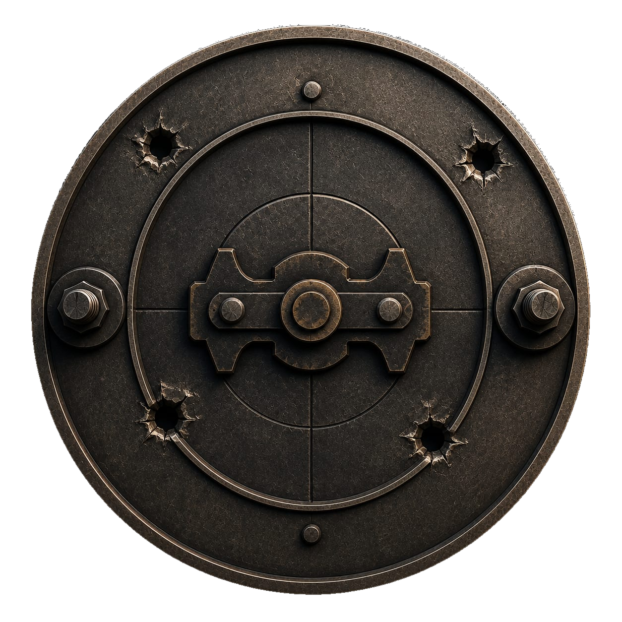 Dark Star target coin back